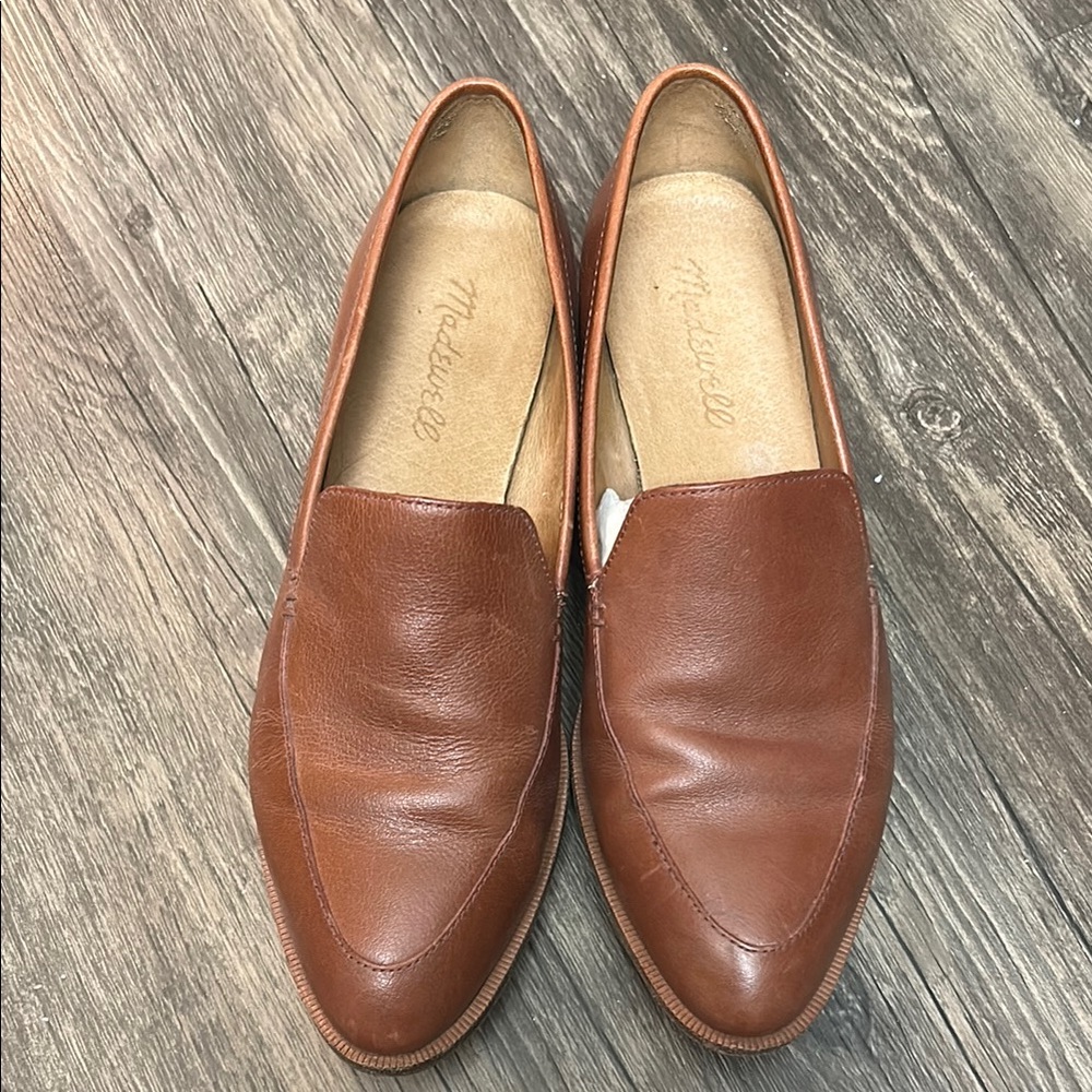 Madewell Women's Brown Leather Loafers